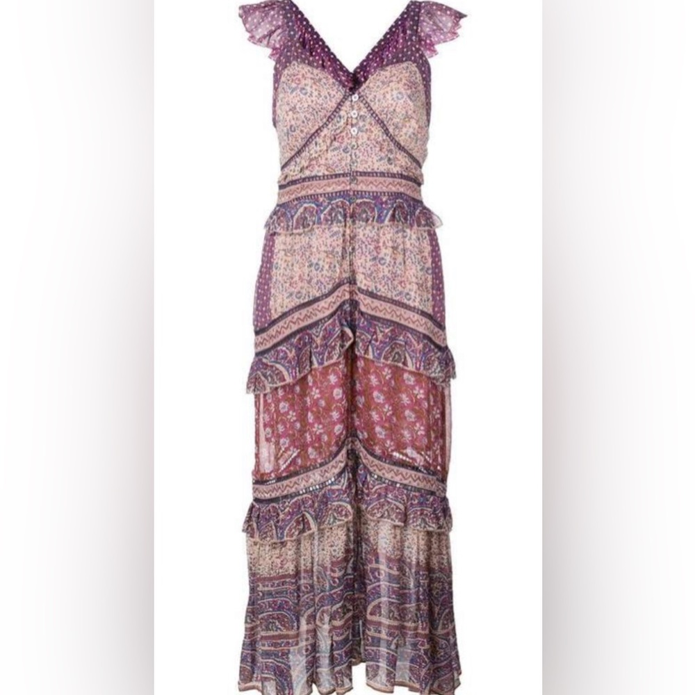 Never worn, with tags SEA Bella Sleeveless Ruffle Dress